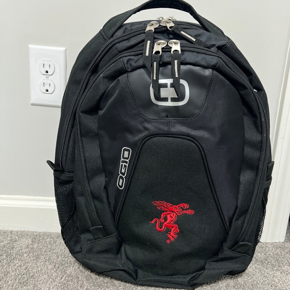 FIREBALL Cinnamon Whisky DEVIL LOGO OGIO Metro 17" LAPTOP BACKPACK MacBook Pro